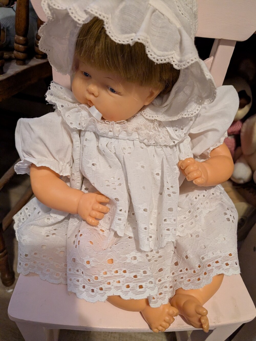Vintage Thumbelina Doll? (Not really Working)